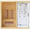 Инфракрасные сауны с душевой кабиной